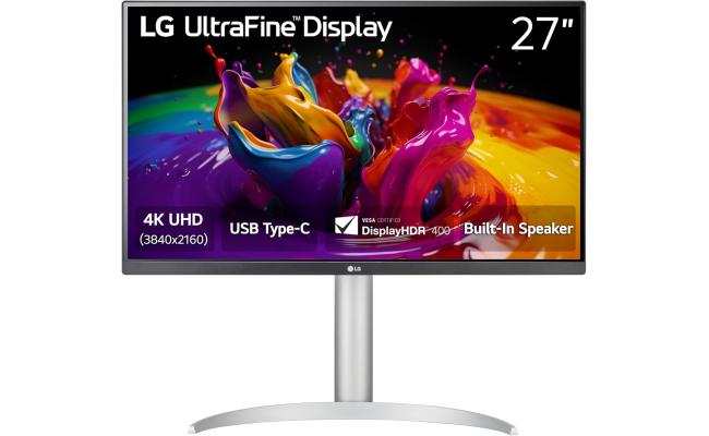 LG 27UP850K-W 27” 4K UHD UltraFine™ IPS Monitor HDR™ 400 and USB Type-C- Monitor LG 27UP850K-W 27” 4K UHD UltraFine™ IPS Monitor HDR™ 400 and USB Type-C- Monitor